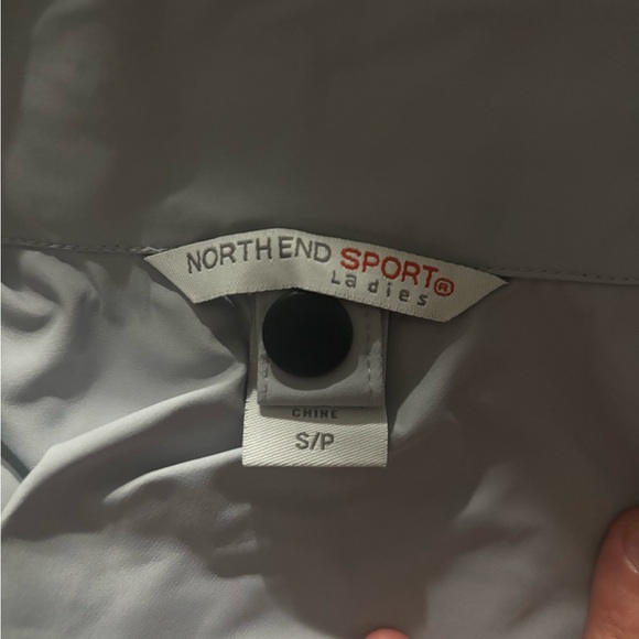 Brand New Grey with dark grey sleeves and red zipper - Picture 2 of 3